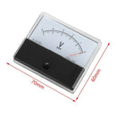 DH-670 Accuracy DC 5V Dial Analog Panel Meter Voltmeter