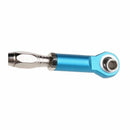 2Pcs Aluminum 166017 Steering Linkage Upgrade Parts for 1:10 HSP RC Car Blu