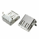 20 Pcs USB Female Type A 4-Pin DIP Right Angle Plug Jack Socket Connector Y1S1