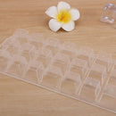 21Grid Ice Cube Pudding Maker Mold Refrigerator Ice Mould Tray Tool Plastic  TE