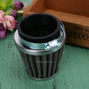 60mm 2 Layer Cold Air Intake Filter Cleaner Turbo Motorcycle Replacement Parts