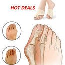 1Pair Big Toe Splint Straightener Corrector Foot Pain Relief Hallux Valgus B9O3