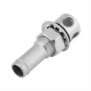 Marine Boat Straight Fuel Gas Tank Vent With Mounting Gasket Hardware Fitti