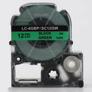 6Pcs ST12KW SS12KW Combo Set 12Mm Cassette Refills for Epson LabelWorks LC- B5K5
