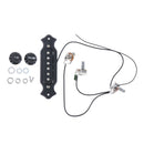 Wired SoundHole Guitar Pickup Transducer 6 Strings for Acoustic Electric Guitar