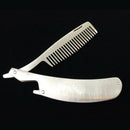 stainless steel Folding Comb Mens Beard Comb Sacks Pocket Combs Mini Foldin