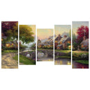 5pcs 5D DIY Full Drill Diamond Painting Home Cross Stitch Mosaic Craft Kits