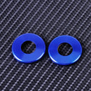 2x Door Lock Knob Pins Grommet Cover Trim fit for Mercedes Benz C Class W205 hf