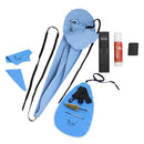 1 Set Saxophone Belt, Cork Grease, Mouthpiece Brush, Cleaning Cloth, Reed Case