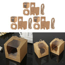 36 Packs 3.5 X 3.5 X 3.5 '' Kraft Bakery Box with Gift Boxes in