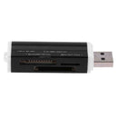 USB2.0 4 in 1 Multi Memory Card Reader for SD/SDHC/Mini SD/MMC/TF (Black)