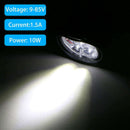 2Pcs 6Led Motorcycle Spotlight Headlight Driving Light Fog Lamp Super Brigh