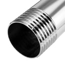 6" Stainless Steel Angled Shower Arm Extra Pipe For Shower Conversion