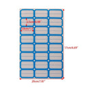 240 Pcs Self Adhesive Sticky Blank Label Paper Label Can Be Classified New