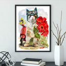 5D DIY Full Drill Diamond Painting Animals Embroidery Craft Kits Decor (10)