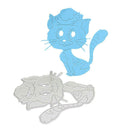 Metal Embossing Cutting Die Decoration Cut Cat Paper Crafts Photo Album DIY