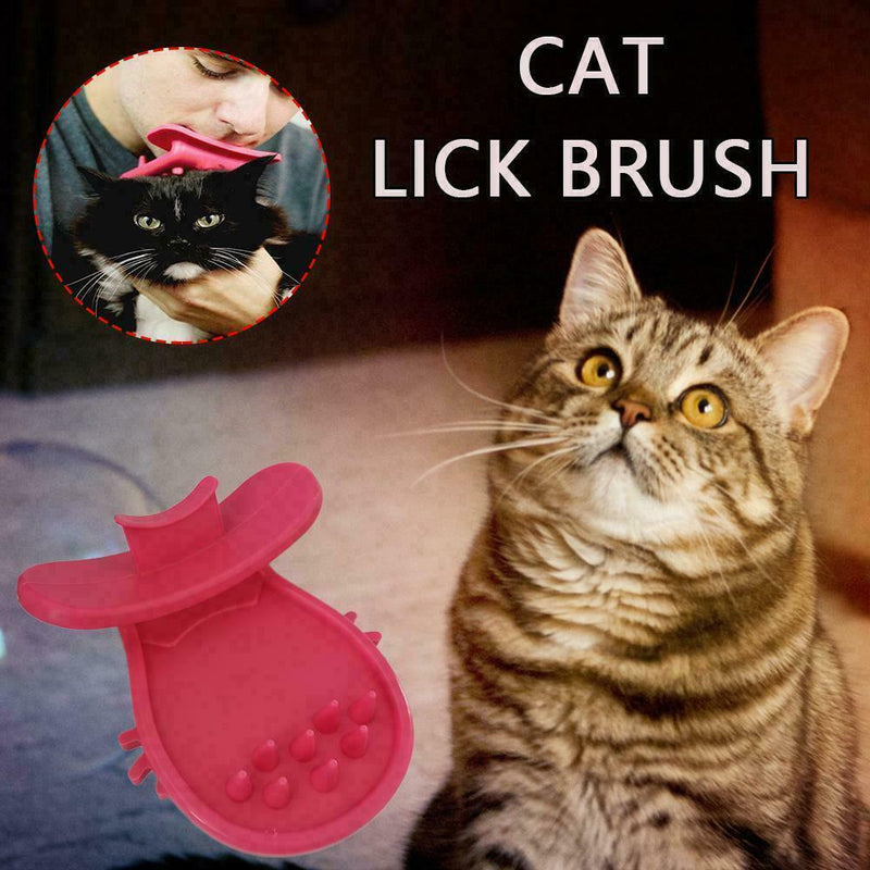 1* Pet Bath Glove Brush Dog Cat Hair Comb Rubber Hair Grooming Massage O2Z7