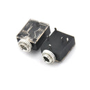 10Pcs 3.5mm Headphones Stereo Audio Socket Jack With nut 5 Pin PCB GVsp