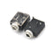 10Pcs 3.5mm Headphones Stereo Audio Socket Jack With nut 5 Pin PCB GVsp