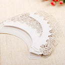 24pcs packaging cupcake muffin cupcake wrapper decoration wedding christeni W7L9