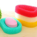 candy color Sponge Soap Dish Plate Bathroom Kit Soap Holder Accessories Hol â„–[