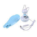 Mini Portable Ceiling Fan Mosquito Net Electric Fan Large Winds Net Silen  JR