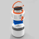 Solar Power & USB LED Light Rechargeable Flashlight Lantern Camping Hiking Lamp