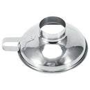 Stainless Steel Funnel Household Wide Mouth Canning Jars Funnel with Handle C8H1