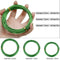 9 Rolls Bonsai Wires Anodized Aluminum Bonsai Training Wire with 3 Sizes (1