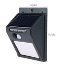 Solar 25LEDs Motion Sensor Yard Wall Light Outdoor Garden Security Lamp