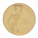 Commemorative Coin Sexy Women Big Winner Charming Collection Arts Gifts Souven3C