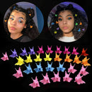 20*/Set Fashion Butterfly Hair Clips Mini Hairpin Women Girls Cartoon Claw Clip*