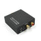 3.5mm Digital Coaxial Toslink Optical to Analog L/R RCA Audio Converter AdapterJ