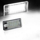 1x White 18-SMD LED License Plate Light Lamp Error Free For AUDI Q7 Q5 A4  kk W
