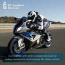 Motorcycle Bike Helmet Intercom Bluetooth Headset Interphone MP3 FM G2X6