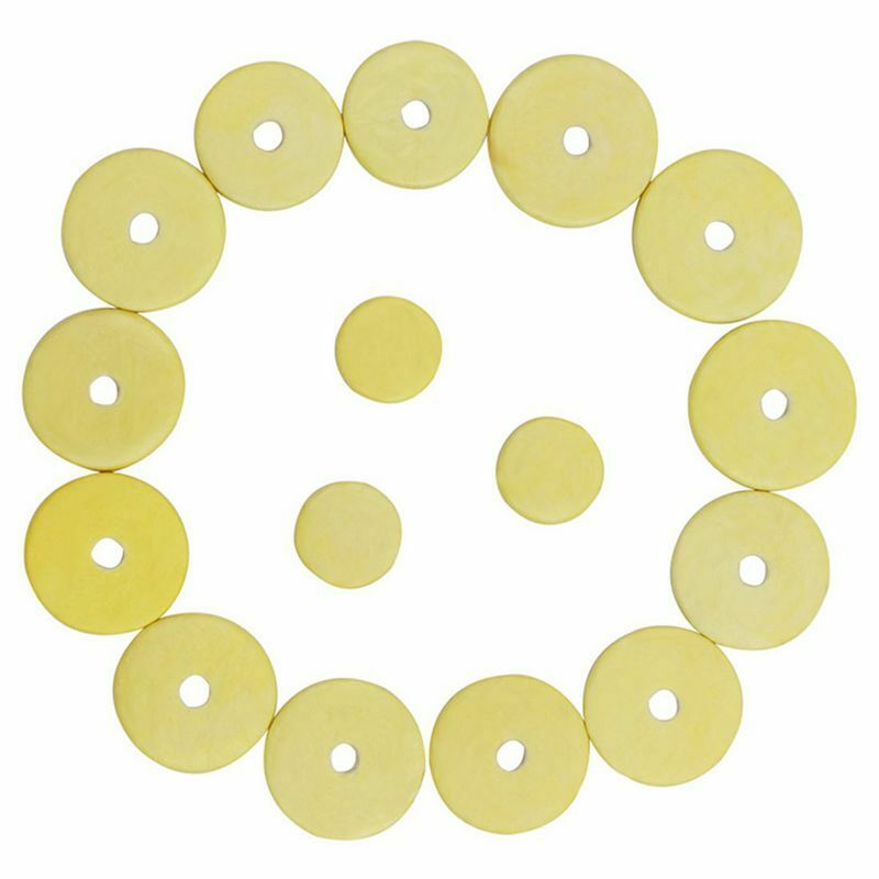 16 pcs Flute Leather Pads Replacement Durable Exquisite Wind Instrument
