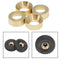 Pack of 4 1/24 RC Metal Wheel Rims Hubs for Axial SCX24 AXI90081 ,Crawler,