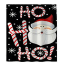 4 Pcs Christmas Non Slip Shower Curtain Pedestal Rug Lid Toilet Cover Mat B