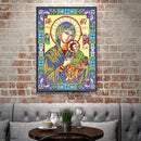 5D DIY Special Shaped Diamond Painting Religious Embroidery Kit Home Decor