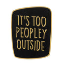 Creative Letters Board Pins Badge Backpack Brooch Jewelry Kids Gift (Black)