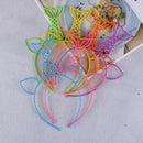 6x Mermaid Headband boy girl's crown Hair Hoop Kids Birthday Christmas decor Kw