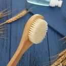 Wooden Handle Bristle Bath Brush Shower Massage Exfoliating Body Brushes