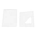 2pcs Leather Craft Acrylic Mini Card Holder Case Pattern Templates Stencils