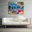 Painting By Numbers Kit DIY Convertible Car Canvas Oil Art Picture Craft