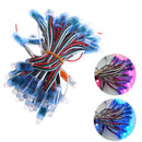 50Pcs Lights WS2811 Waterproof RGB LED String Lights LED Strip Garden DS Ew