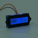8-70V DC LCD Blue Lead Acid Lithium Battery Capacity Digital Tester Indicator
