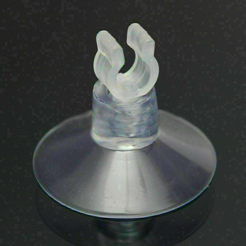 Aquarium Fish Tank Suction Cups Suckers Clips Air Line Pump Tubing Plastic K8N2