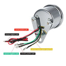 Dc 12V Universal Motorcycle Tachometer Meter Led Backlight 13K Rpm Shift Fo E9S4