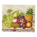 1 Set Cross Stitch Starter Kit, Full Range of Embroidery Starter Kit with Fruits