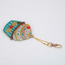 4pcs DIY Cupcake Full Drill Special Shaped Diamond Painting Keychains Gifts